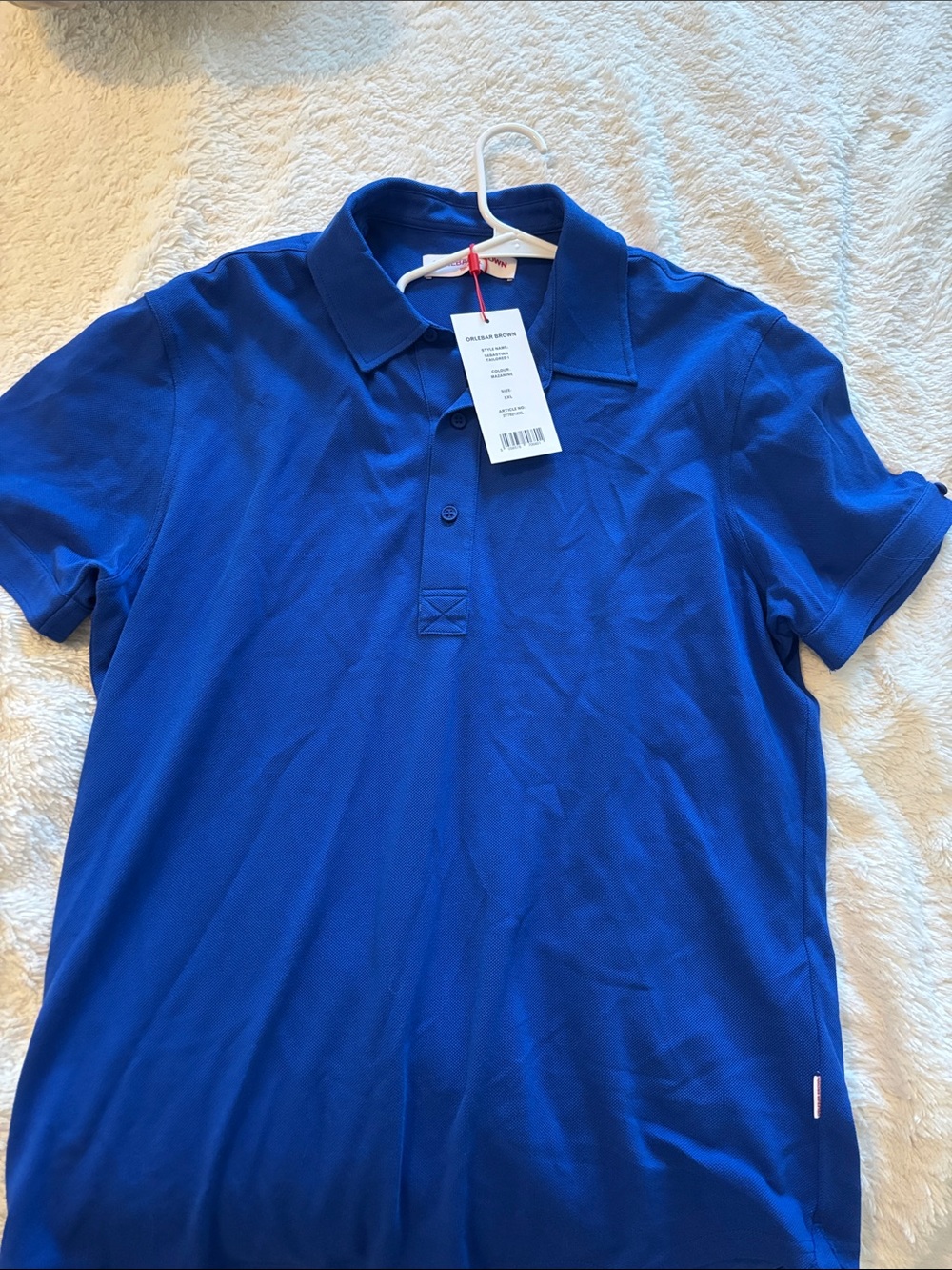 Orlebar Brown Men's Polo Shirt - Royal Blue